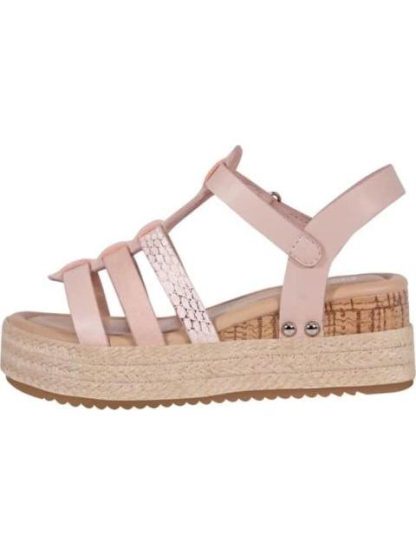 SANDALIA ROMANA CON PLATAFORMA ROSA VIVIS SHOES KIDS - Image 5