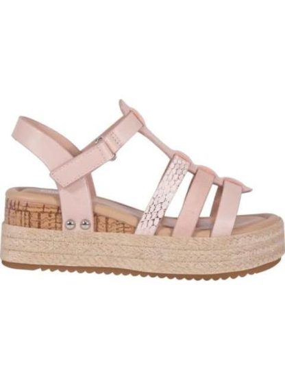 SANDALIA ROMANA CON PLATAFORMA ROSA VIVIS SHOES KIDS