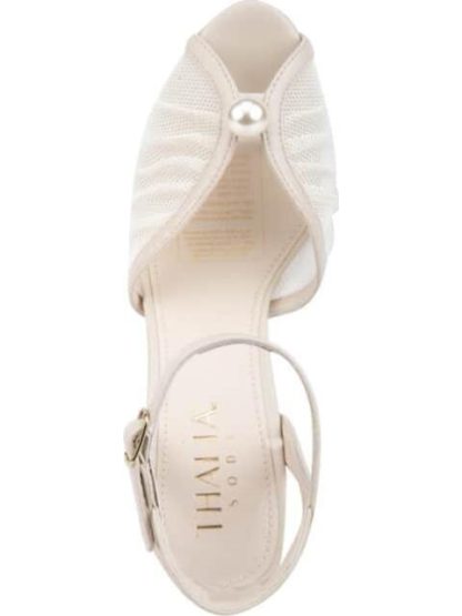 SANDALIA TACON PERLA BEIGE/HUESO THALIA SODI - Image 4