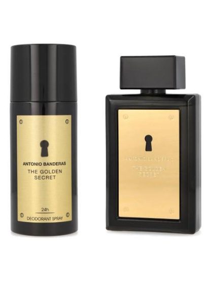 SET THE GOLDEN SECRET ANTONIO BANDERAS 2PZ - HOMBRE