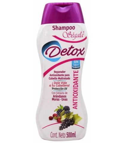 SHAMPOO ARANDANOS MORAS Y UVAS 500 ML SEGALA