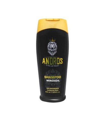 SHAMPOO CON MINOXIDIL 400ML SIN PARABENOS ANDROS