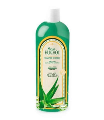 SHAMPOO HUICHOL DE SABILA 400ML SHAMPOO DEL INDIO HUICHOL