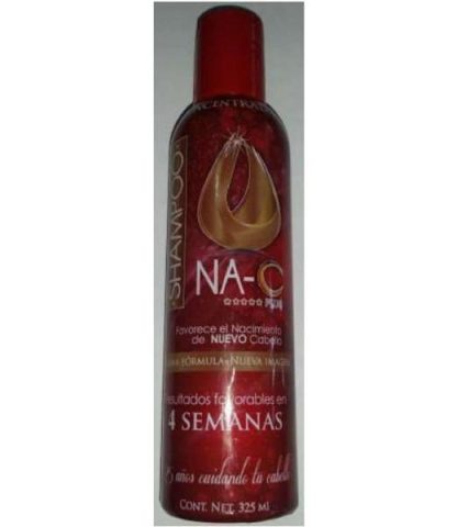 SHAMPOO NA C PLUS CONCENTRADO ROJO 325ML. SHAMPOOS NACE