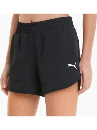 SHORT ACTIVE 4 WOVEN NEGRO PUMA