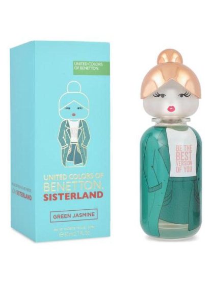 SISTERLAND GREEN JASMINE BENETTON 80 ML EDT SPRAY - MUJER