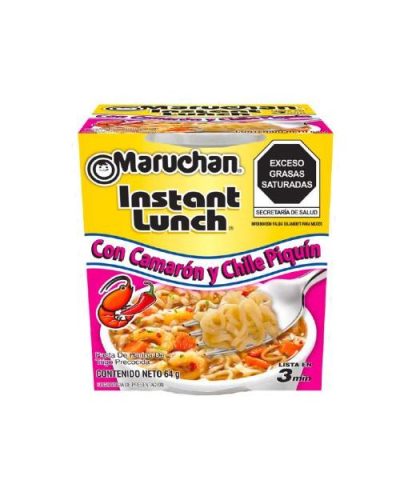 SOPA INSTANTANEA MARUCHAN CAMARON PIQUIN 64 GR