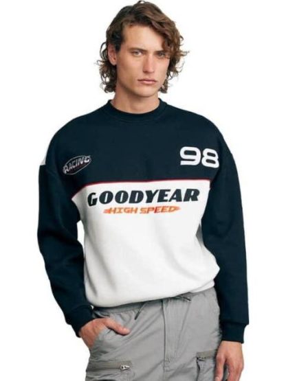 SUDADERA CABALLERO NEGRO GOODYEAR - Image 2