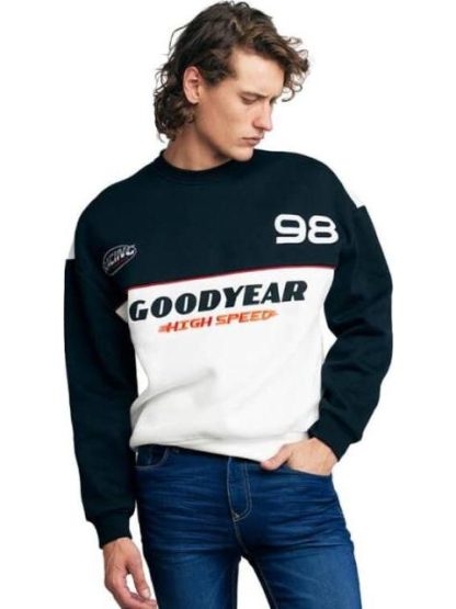 SUDADERA CABALLERO NEGRO GOODYEAR - Image 3