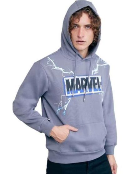 SUDADERA ESTAMPADO GRIS MARVEL - Image 4