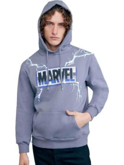 SUDADERA ESTAMPADO GRIS MARVEL - Image 5