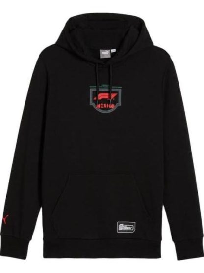 SUDADERA MOTORSPORT F1 MEXICO HOODIE NEGRO PUMA