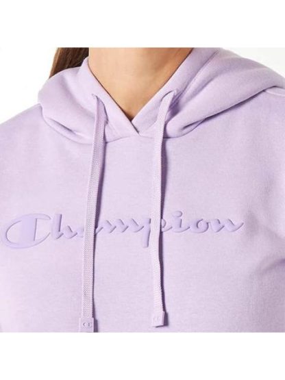 SUDADERA POWERBLEND HOODIE MORADO CHAMPION - Image 2