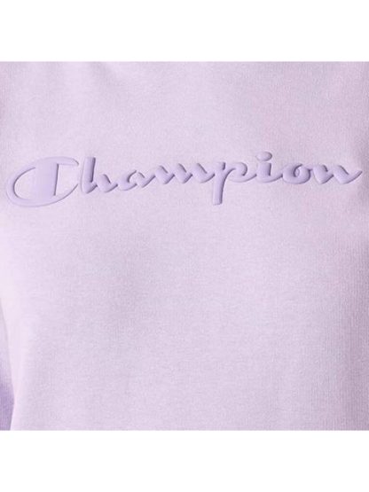 SUDADERA POWERBLEND HOODIE MORADO CHAMPION - Image 4