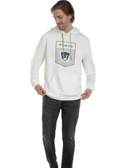 SUDADERA PUMAS HOOD BEIGE PUMAS