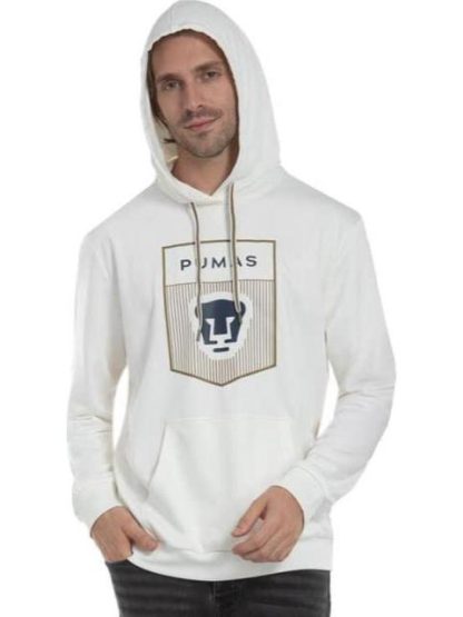 SUDADERA PUMAS HOOD BEIGE PUMAS - Image 4