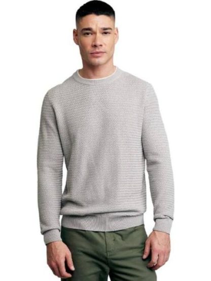 SWEATER LISO GRIS NEXT CO