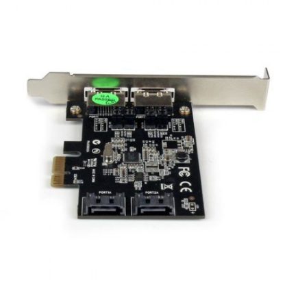 STARTECH  TARJETA PCI EXPRESS PEXESAT322I 6GBIT-S 2 PUERTOS ESATA - Image 3