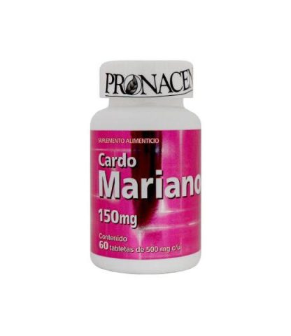 TBS. CARDO MARIANO C 60 DE 500 MG. PRONACEN