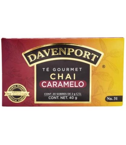 TE CHAI CARAMELO 20 SOB DAVENPORT