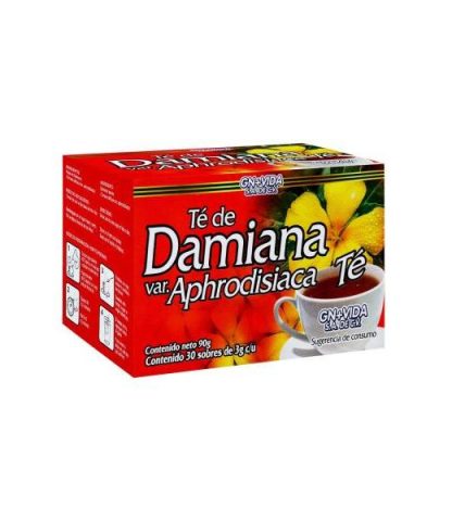 TE DE DAMIANA APHRODISIACA C 30 SOB. GN+VIDA