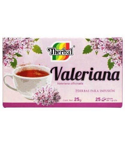 TE VALERIANA 25 SOB THERBAL