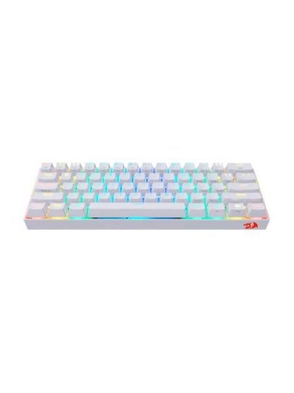 TECLADO MECANICO REDRAGON DRACONIC WHITE INGLES BLANCO RGB - Image 2