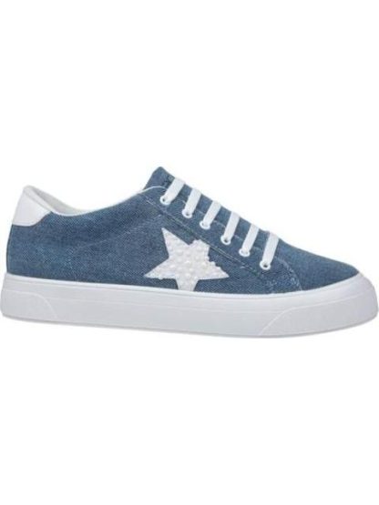 TENIS CASUAL BASICO ESTRELLA AZUL MEZCLILLA NEXT CO