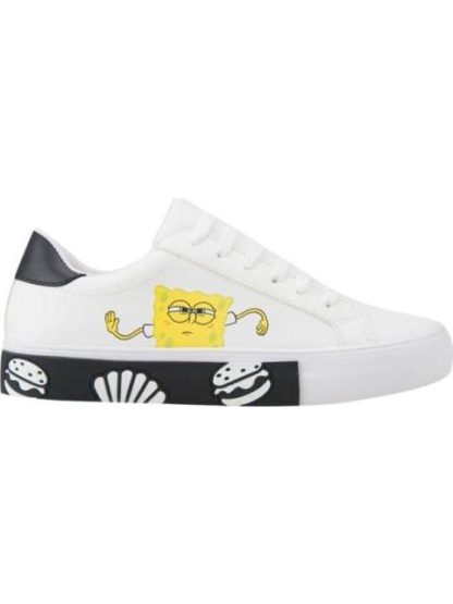 TENIS CASUAL BOB ESPONJA BLANCO/NEGRO BOB ESPONJA