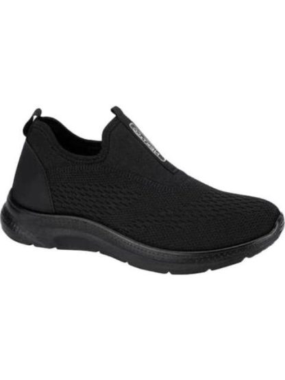 TENIS CASUAL CONFORT SLIP ON NEGRO NEXT CO