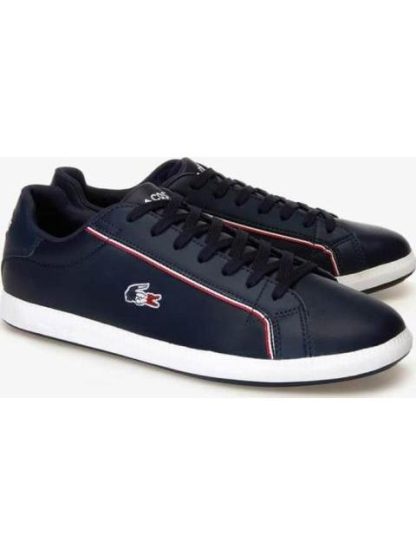 TENIS CASUAL GRADUATE 119 3 22 AZUL MARINO LACOSTE