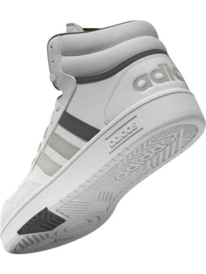 TENIS CASUAL HOOPS 3.0 MID BLANCO ADIDAS - Image 4