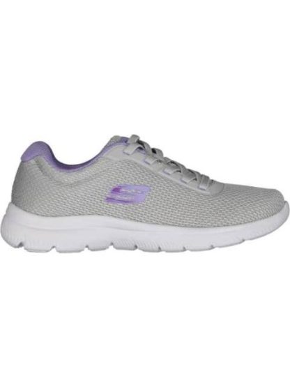 TENIS CASUAL MODERN COOL GRIS SKECHERS1