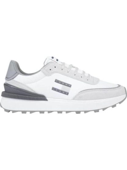 TENIS CASUAL TJM TECHNICAL RUNNER ESS GRIS TOMMY HILFIGER