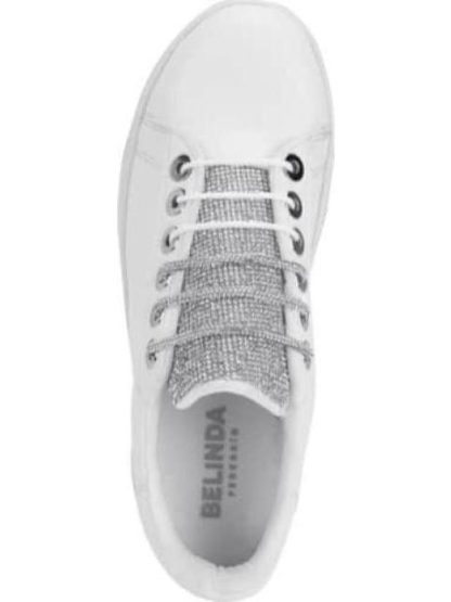 TENIS CASUAL URBANO PEDRERIA BLANCO BELINDA PEREGRIN - Image 3