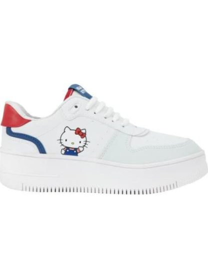 TENIS CON PLATAFORMA HELLO KITTY BLANCO HELLO KITTY