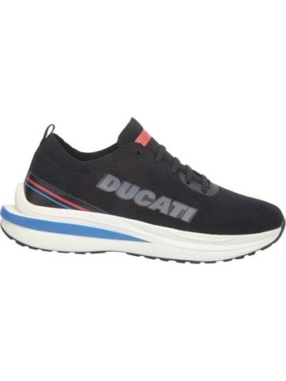 TENIS DEPORTIVO CAMINAR NEGRO DUCATI