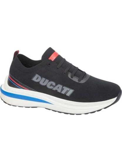 TENIS DEPORTIVO CAMINAR NEGRO DUCATI - Image 2