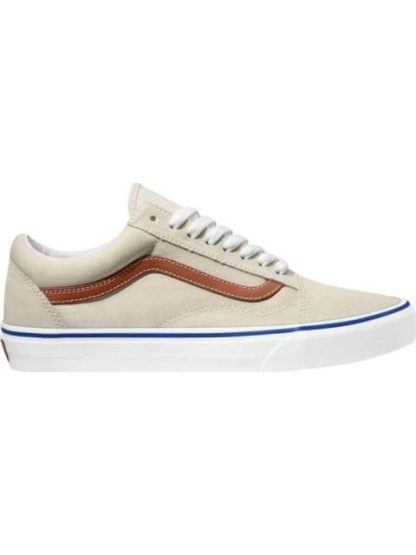 TENIS SKATE OLD SKOOL BEIGE VANS LATINO