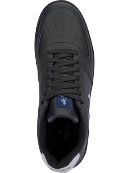 TENIS CASUAL CLASICO BLANCO/NEGRO HPC POLO - Image 3