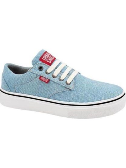 TENIS URBANO CLASICO SKATE AZUL MEZCLILLA URBAN SHOES