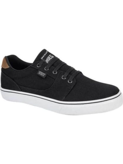 TENIS URBANO CLASICO SKATE NEGRO URBAN SHOES