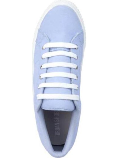 TENIS URBANO LONA VULCANIZADO AZUL CELESTE URBAN SHOES - Image 3