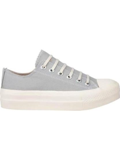 TENIS URBANO LONA VULCANIZADO GRIS NEXT CO