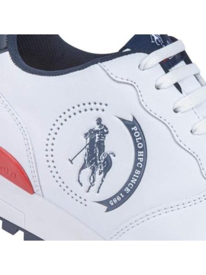 TENIS URBANO RETRO RUNNER BLANCO HPC POLO - Image 6