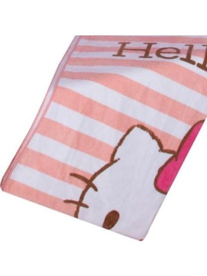 TOALLA ANIMADA ROSA HELLO KITTY - Image 2