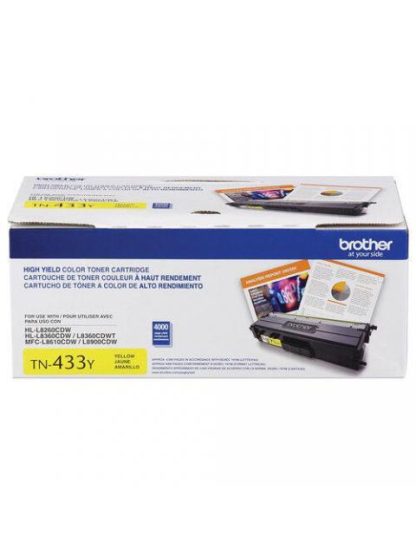 TONER BROTHER TN-433Y ALTO RENDIMIENTO AMARILLO 4000 PAGINAS - Image 6