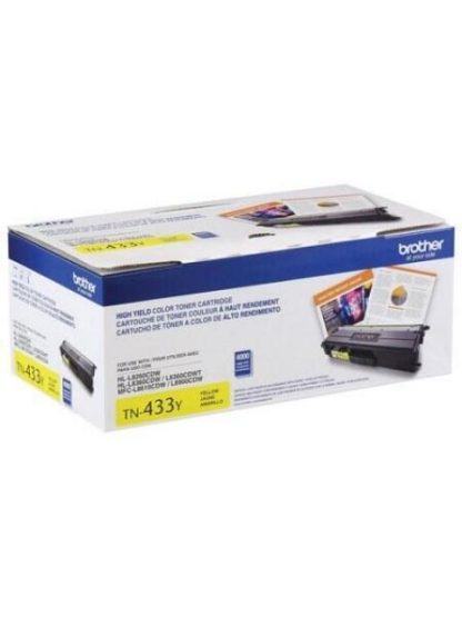 TONER BROTHER TN-433Y ALTO RENDIMIENTO AMARILLO 4000 PAGINAS - Image 8