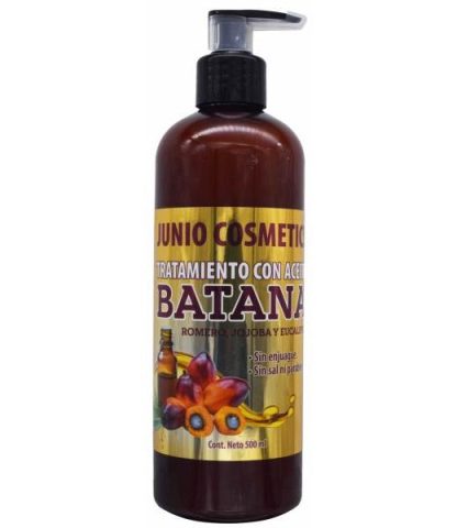 TRATAMIENTO ACEITE DE BATANA 500 ML JUNIO COSMETICS