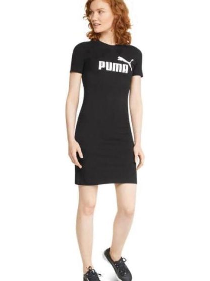 VESTIDO ESS SLIM TEE NEGRO PUMA